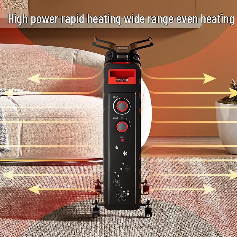 SAST 2200W 9-Fin Electric Oil Heater