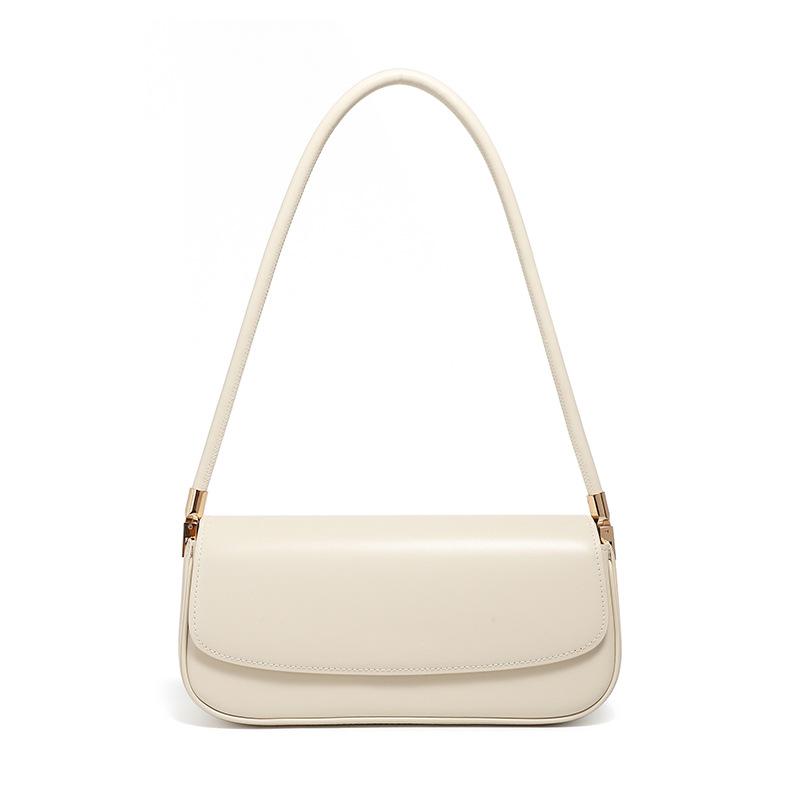 New leather women's bags, saddle bags, commuter armpit bags, niche design women's portable shoulder bags, women's bags