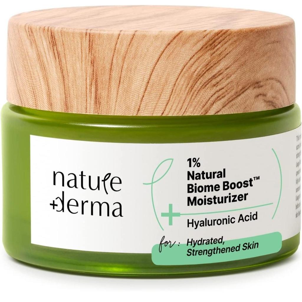 Nature Derma 1 % natürliche Biome-Boost™ Feuchtigkeitscreme mit Hyaluronsäure |