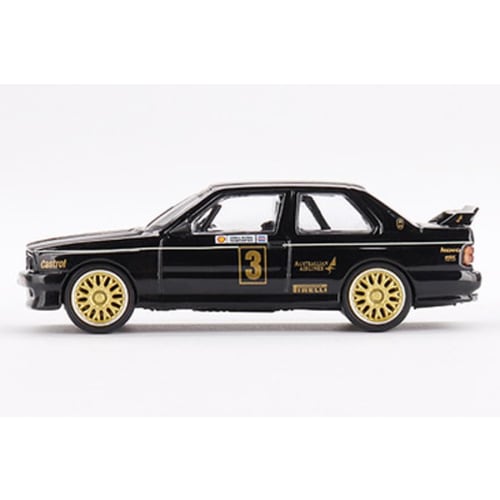 TrueScale Miniatures MINI GT 1/64 Scale BMW M3 ATCC Championship 1987 Winner #3 JPS Team BMW Left-Hand Drive Australia Exclusive Finished Model