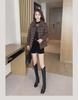 Autumn/Winter 2023 Fashionable Plaid Coat for Middle-aged & Elderly Women
