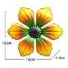 15 X 15 Cm Decoration Yellow Decor Flower For Garden Green