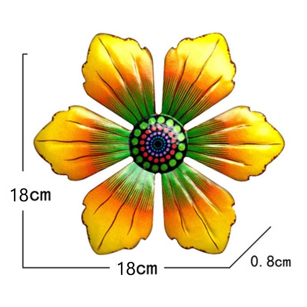 15 X 15 Cm Decoration Yellow Decor Flower For Garden Green