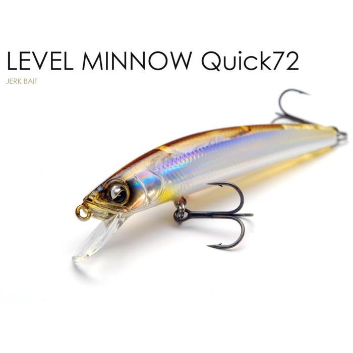 Raid Japan LEVEL MINNOW Quick72 #LMQ018 Sukeru Lime Chart 72mm