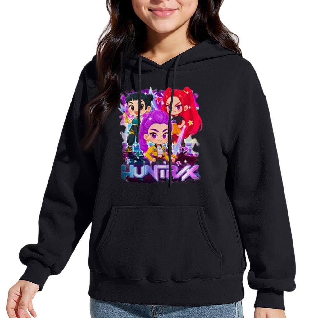 Girls Hoodies Trendy Graphic Preppy Hooded Sweatshirts