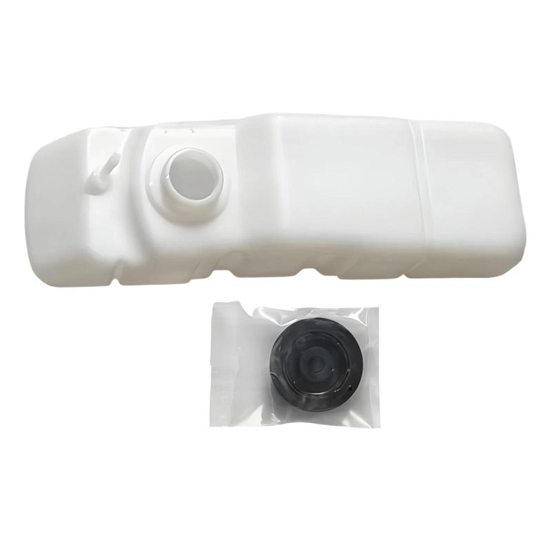 Expansion Tank with Cap Sturdy Plastic Construction Maintenance Solution for Skid Steer Loader Cooling System S160 S175 S185