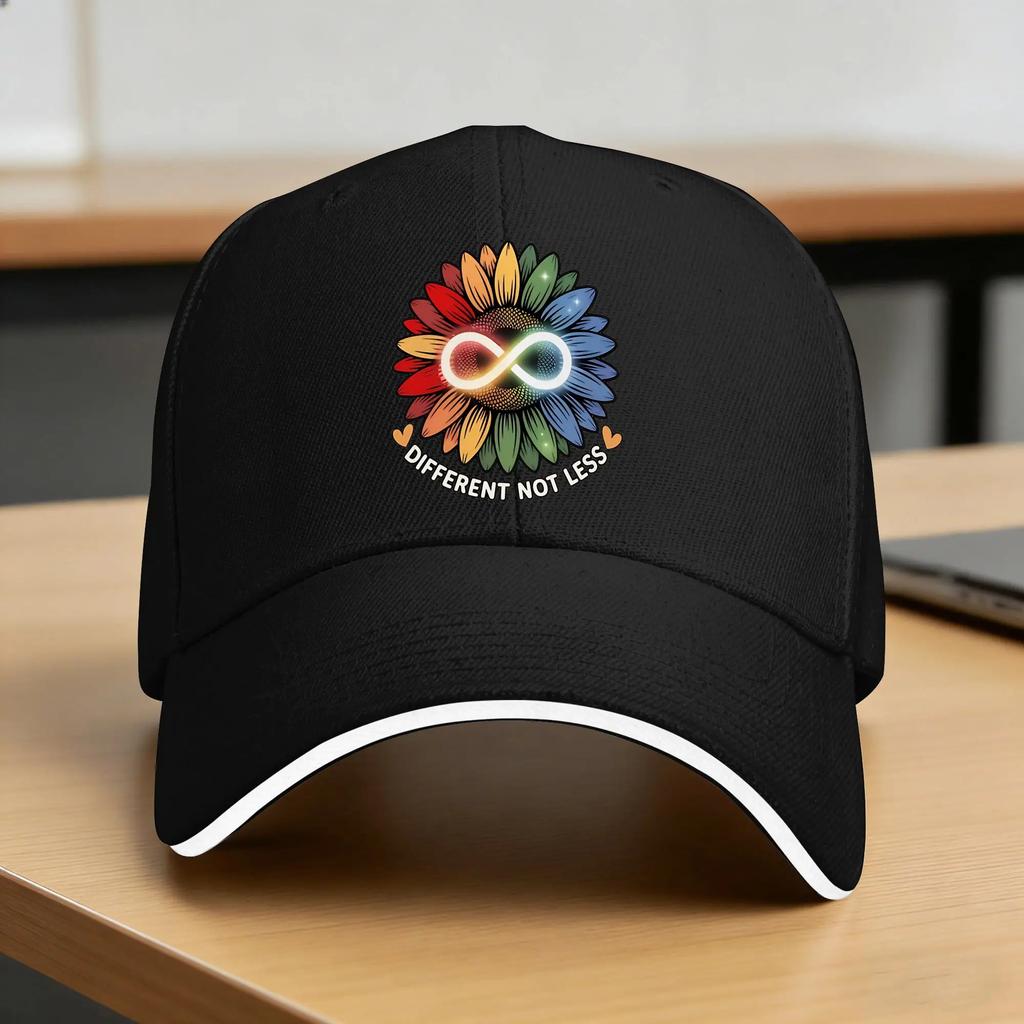 Autism Awareness Support Equality Inclusion Acceptance Respect Love Baseball Cap Sun Visor Trucker Hat FeUnisex Unisex Snapback Cap