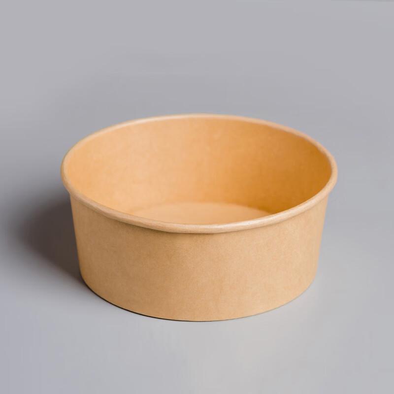

Round Paper Disposable Food Container, 1100ml