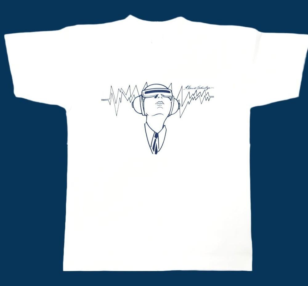 Klaus Schulze White Color 100% Cotton Shirt Gift For friend Unisex T-Shirt S