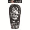 Adesivi per tatuaggi impermeabili Yuanhua - Totem con testa di lupo e disegni di testo arabo
