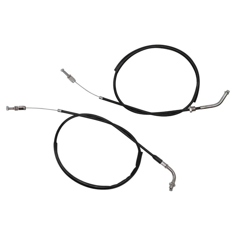Push Pull Throttle Cable Set Spare Replace Push Throttle Cable 17920-323-000 17910-mc8-000 for Honda Shadow Aero 750 1100