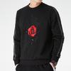 adidas Print Fleece-Lined Warm Pullover Sport Hoodie Men Tops Black GP4574