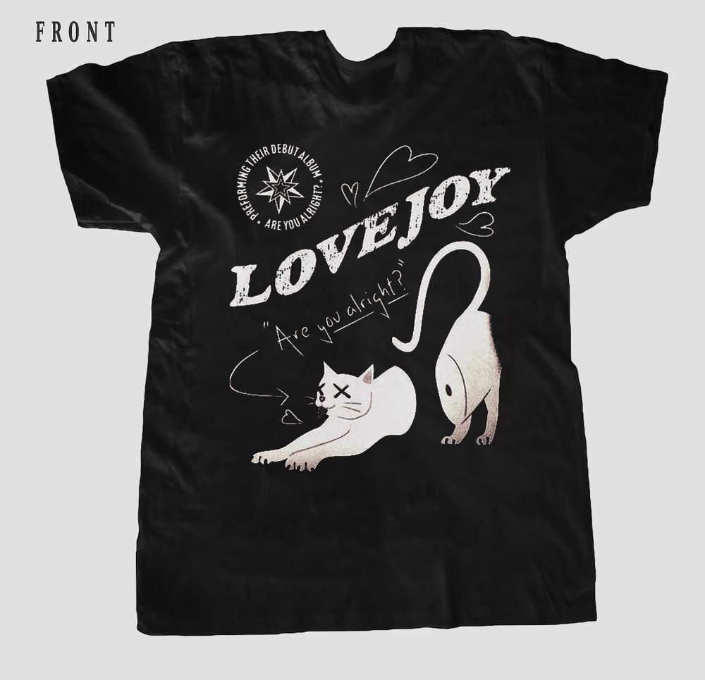 Lovejoy Band Редкая Коллекция Подарок Для Фаната Унисекс Футболка Унисекс Футболка M