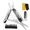 Multi-Tool Folding Pliers With Removable Blade Set Camping Hiking Outdoor Survival Gear