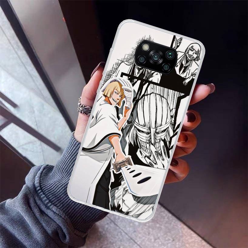 

Bleach Shinji Hirako Phone Case For Xiaomi Poco X5 X6 X7 Pro F7 Ultra M7 Redmi 15C 15 13C 13 12C 12 10 10C 10A 9 9C 9T 9A Cover Redmi 13C