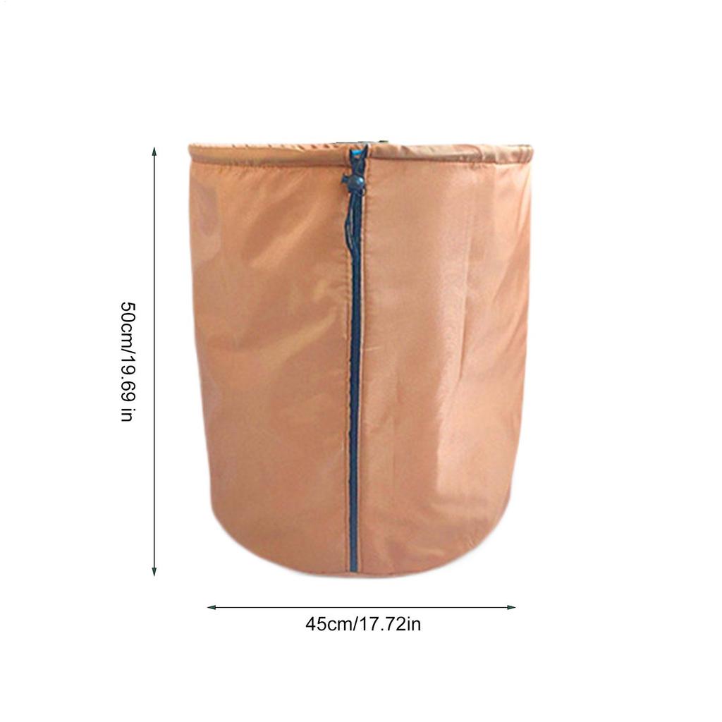 Plant Pot Protection Cover For Winter Warm Protection Cover Potted Plants Protective Bag With Drawstring Zip For Outdoor Winter