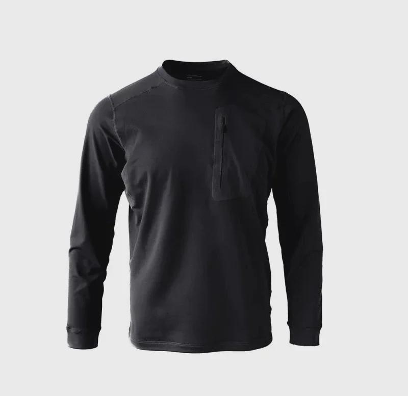 2023 Seria Ptaki Męska Szybkoschnąca Wysokoelastyczna Koszulka z Długim Rękawem do Sportów Outdoorowych