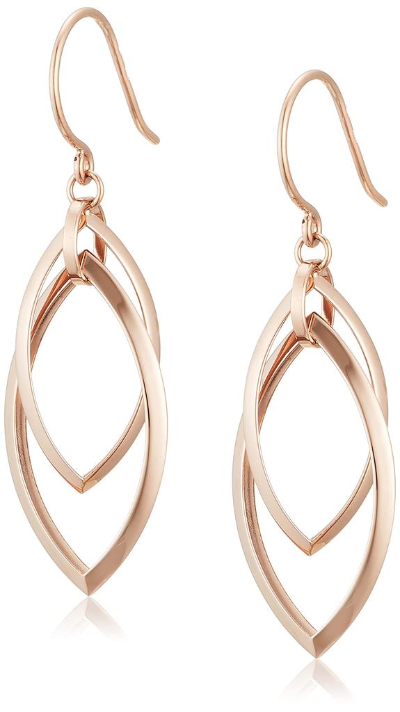 Earrings K10 Pink Cold Basic AJAA2408 PG [Official] [Vendome Aoyama]