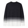 Pretty Green Mens Striped Crew Neck Relaxed Fit Jumper