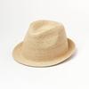 European, American Spring and Summer New Meticulous Hand-woven Raffia Curled Edge Jazz Top Hat Women Travel Sunscreen Raffia Straw Hat