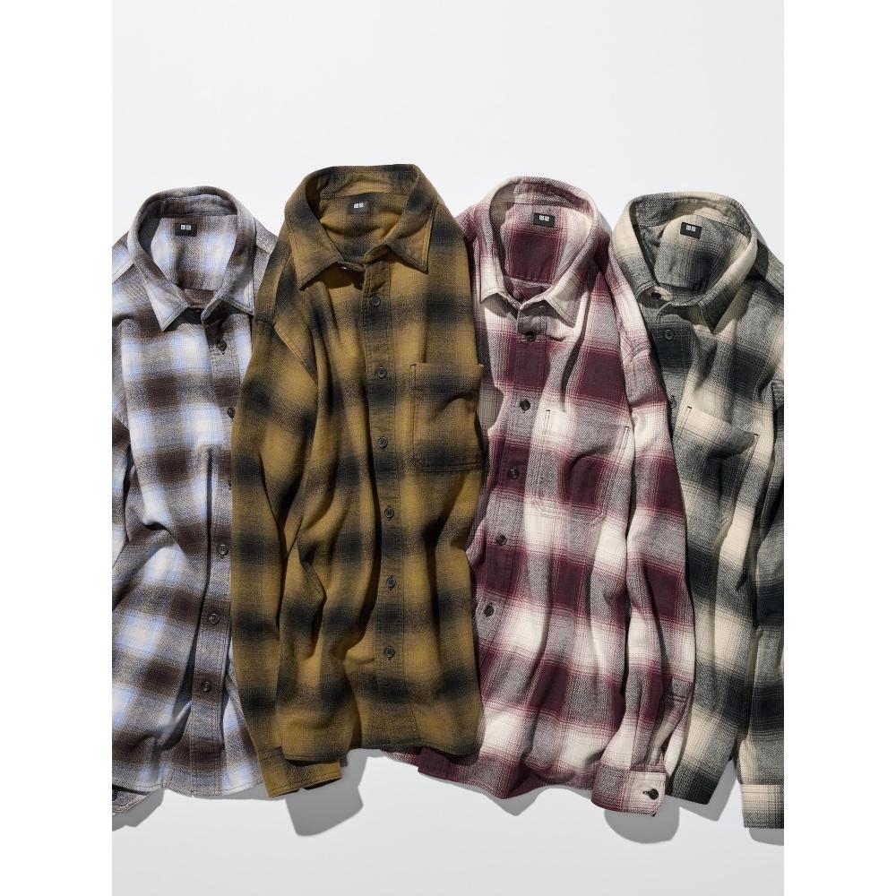 Uniqlo Japan Flannel Check Shirt