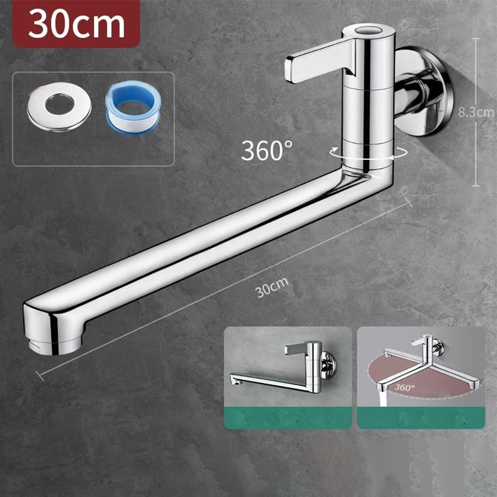Flexible Faucet Extended Faucet Accessory Long-lasting Performance Rotating Functionality Controlled Water Flow