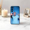 Football E-Erling H-Haaland-EH Phone Case Black Silicone Soft For Samsung S25,S24,S21,S22,S23,S30,Ultra,S20,Plus,Fe,Lite