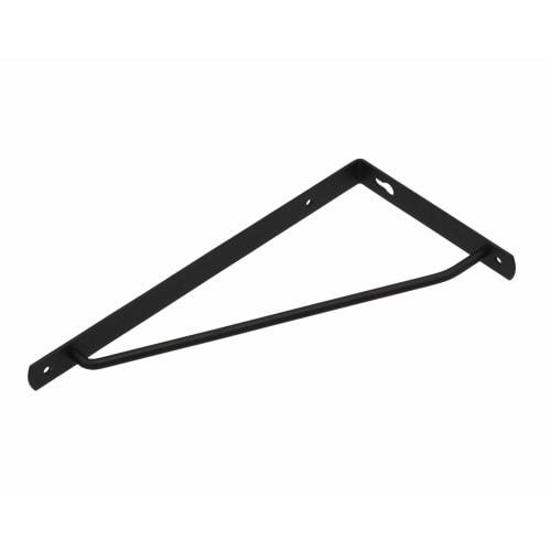 Hilogic Color Slender Shelf Bracket, 210 x 105mm, Black, 98163