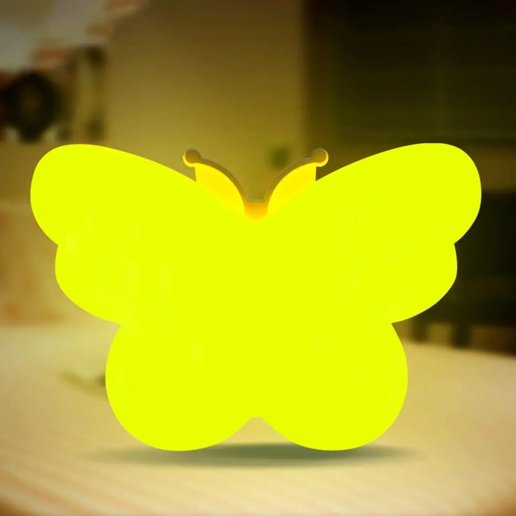 Butterfly Night Light US Plug Into Wall Auto Dusk To Dawn Smart Sensor Night Light for Living Room Bedroom Bathroom Kids