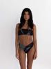 2024 Trendy Sheer Non-See-Through Tie-Up Bikini: Tan Line Free, Breathable Swimwear for Women