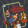 Steven Rhodes Unisex Adult Lets Summon Demons Heather T-Shirt