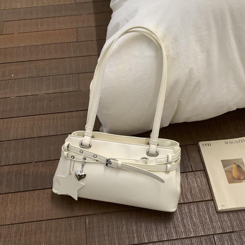 Einzelschultertasche Casual Chic - Premium Boston Unterarmtasche