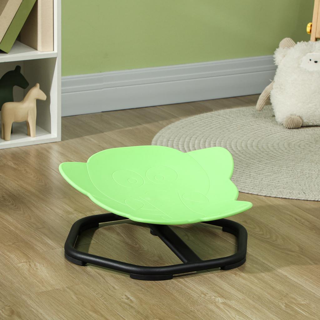 Elephant-Shaped Spinning Chair for Autism, 3-6 Years, Green