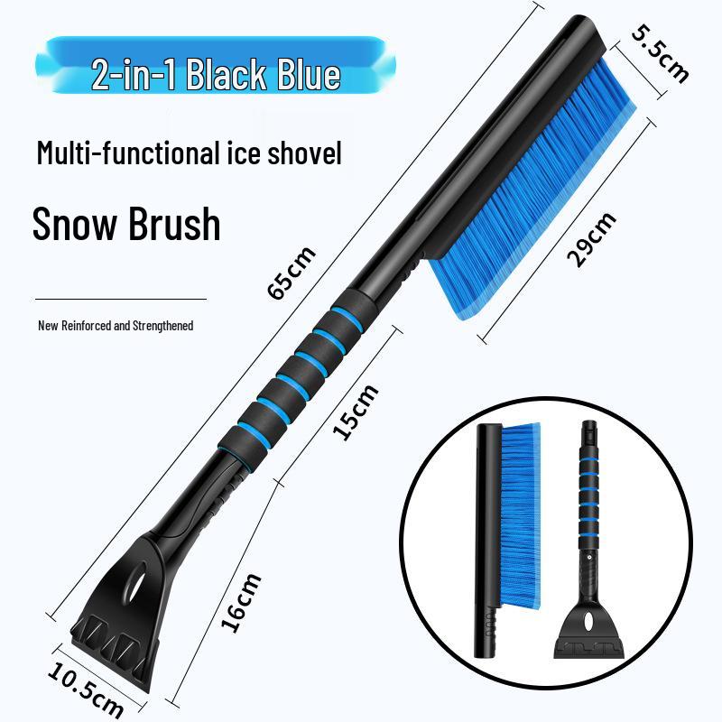 Car Snow Shovel & Scraper: Winter Tool for Glass De-icing & Snow Removal