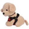 Pet Vest Harness Reflective Adjustable Comfortable Easy Control for Medium and Small DogRed S
