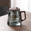 650ML Tea Pot with Infusers Heat Resistant Lazy Kungfu Drip Teapot  Household