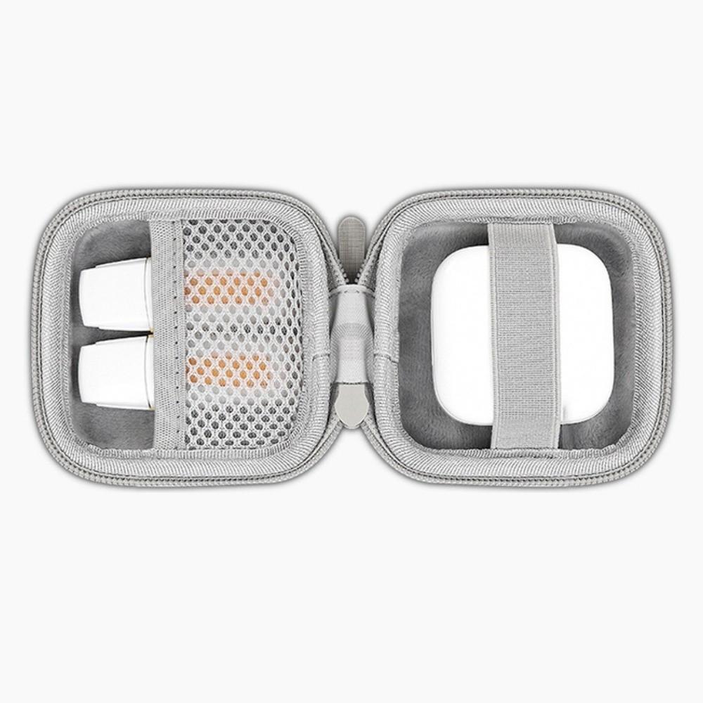 Hard Shell Digital Gadget Case Elastic Straps Earphone Storage Box  Data Cable Bag