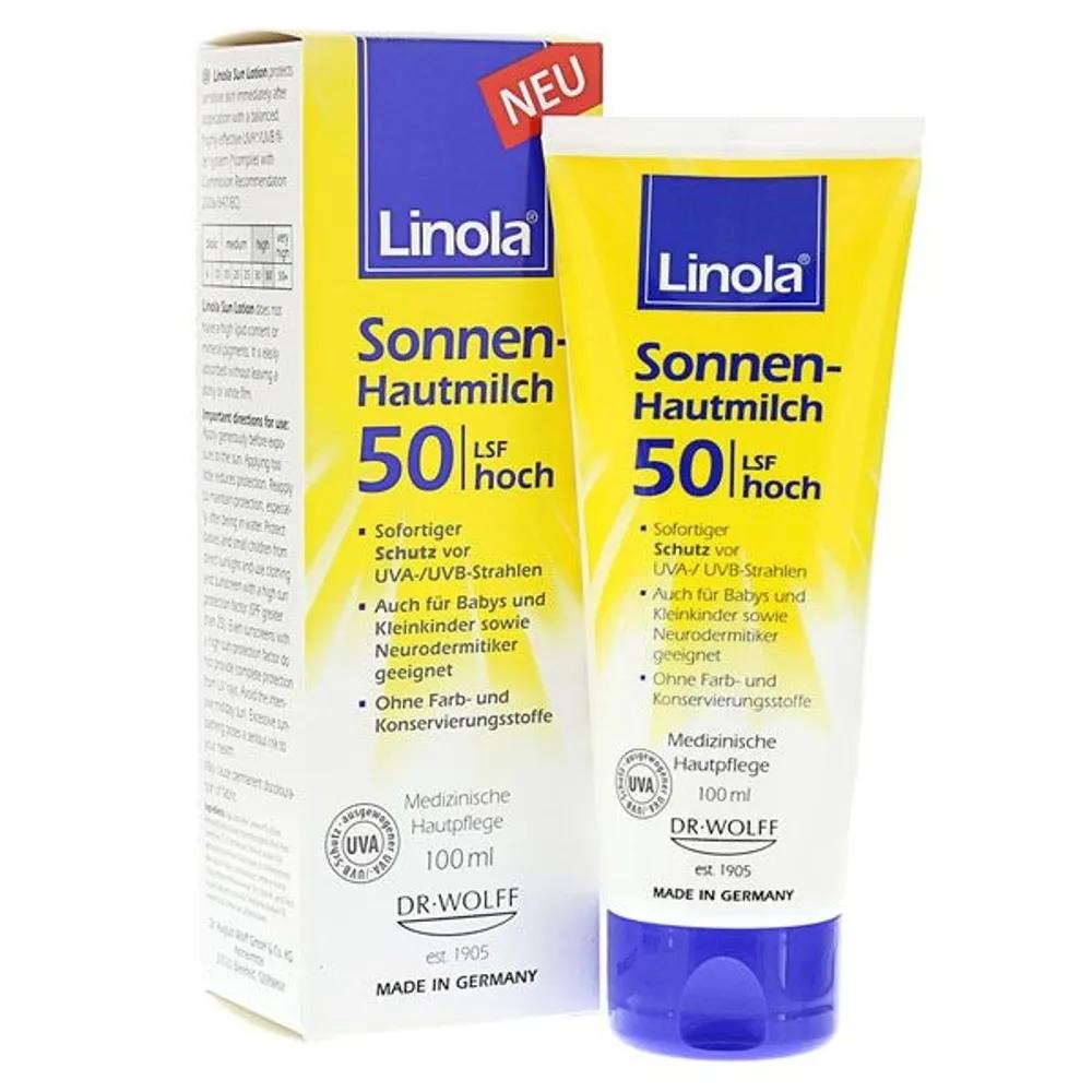 Linola Skin Milk Sun Lotion SPF50 100ml