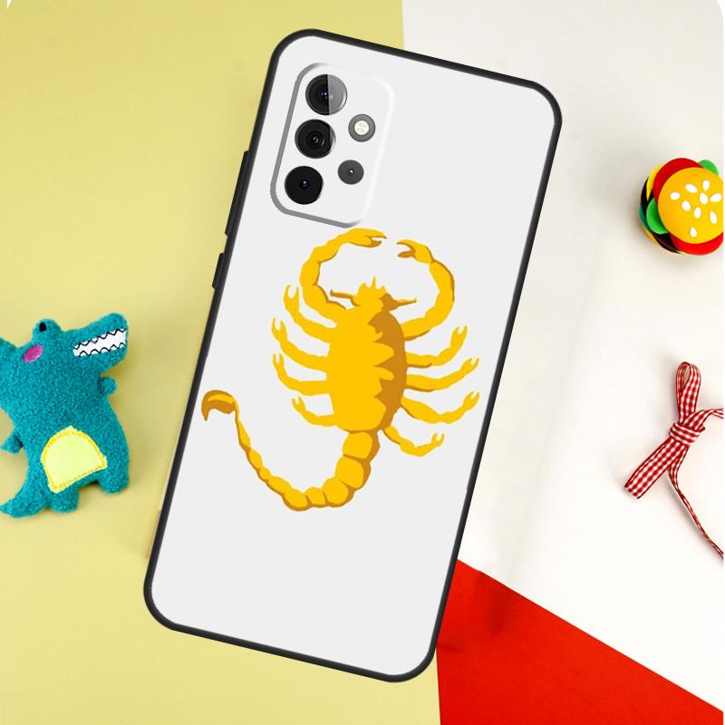 Scorpion For Samsung Galaxy A55 A35 A15 A54 A34 A14 A53 A33 A13 A05 A06 A16 A22 A32 A52 Phone Case
