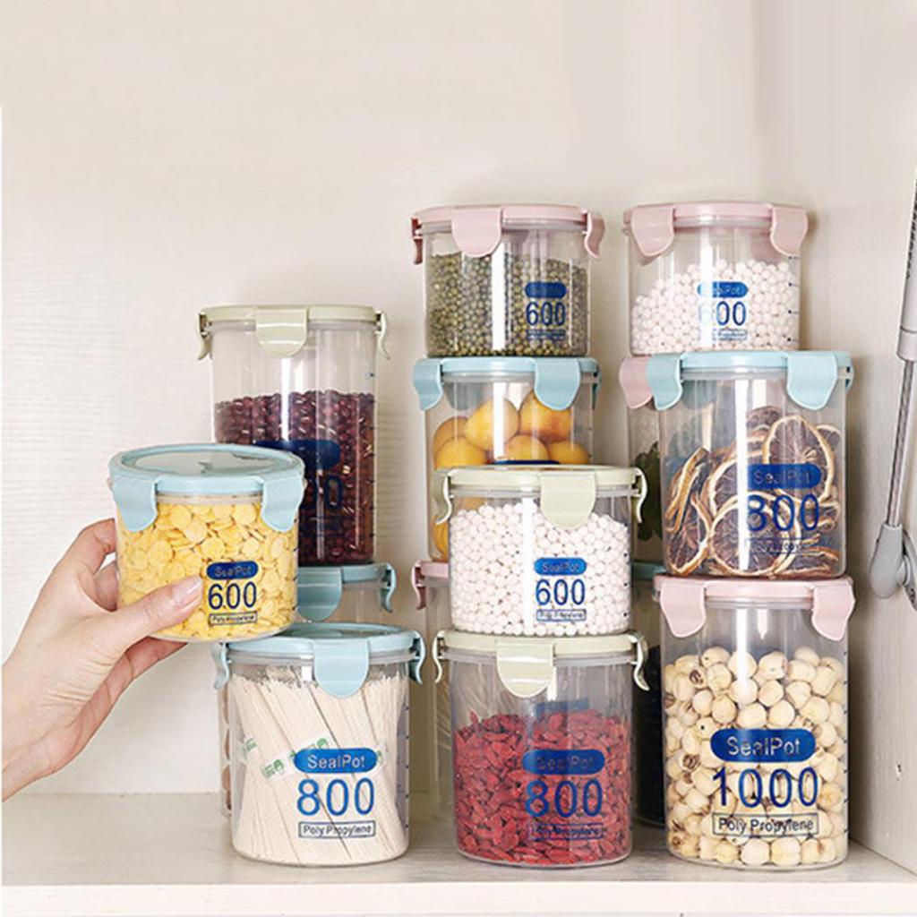 Snack Čaj Káva Kuchyňská úložná lahev s klipem