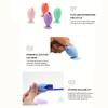 6PCS Toothbrush Cover, Cute Fish Shaped Toothbrush Holder,Portable Travel Toothbrush Protector, Bathroom Toothbrush Cover Holder