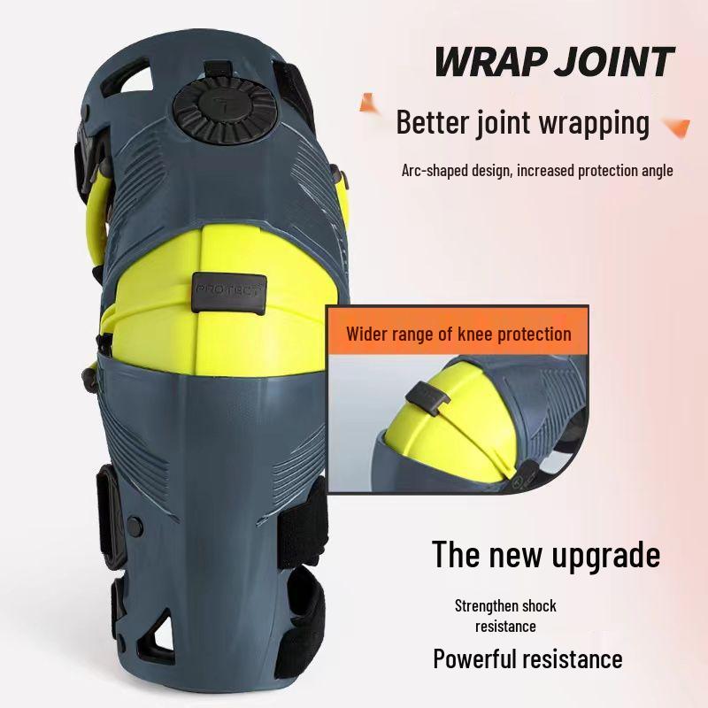 T10 Off-Road Motorcycle Knee Pads - Anti-Fall, Anti-Collision Protective Gear