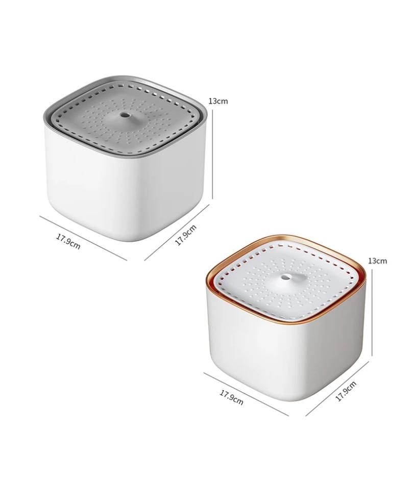 3L Automatic Pet Water Fountain with 3pcs Filter Chips Silent Drinking Dispenser for Cats & Dogs Replacement Filters for Sale