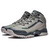 Li Ning Tiger King Lite Slip Resistant Abrasion Resistant Mid Top Casual Shoes Men's Gray AGLT183-2