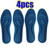 Unisex Memory Foam Orthopedic Insoles For Shoes Antibacterial Deodorization Sweat Absorption Insert Sport Shoes Running Pad