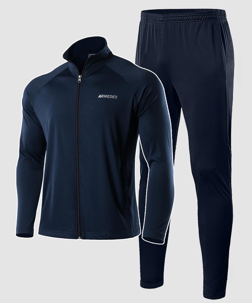 Armedes Zip-Up Training Jacket + Long Pants Set Ar-71+94