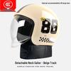 3C Certified AD Electric Motorcycle Helmet, All-Season Half Helmet for Men and Women, Winter-Proof for Scooter Commuting