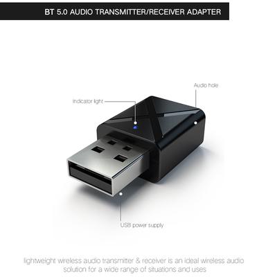Adaptateur audio KN320 USB BT 2 en 1 émetteur/récepteur adaptateur mini écouteurs portables audio