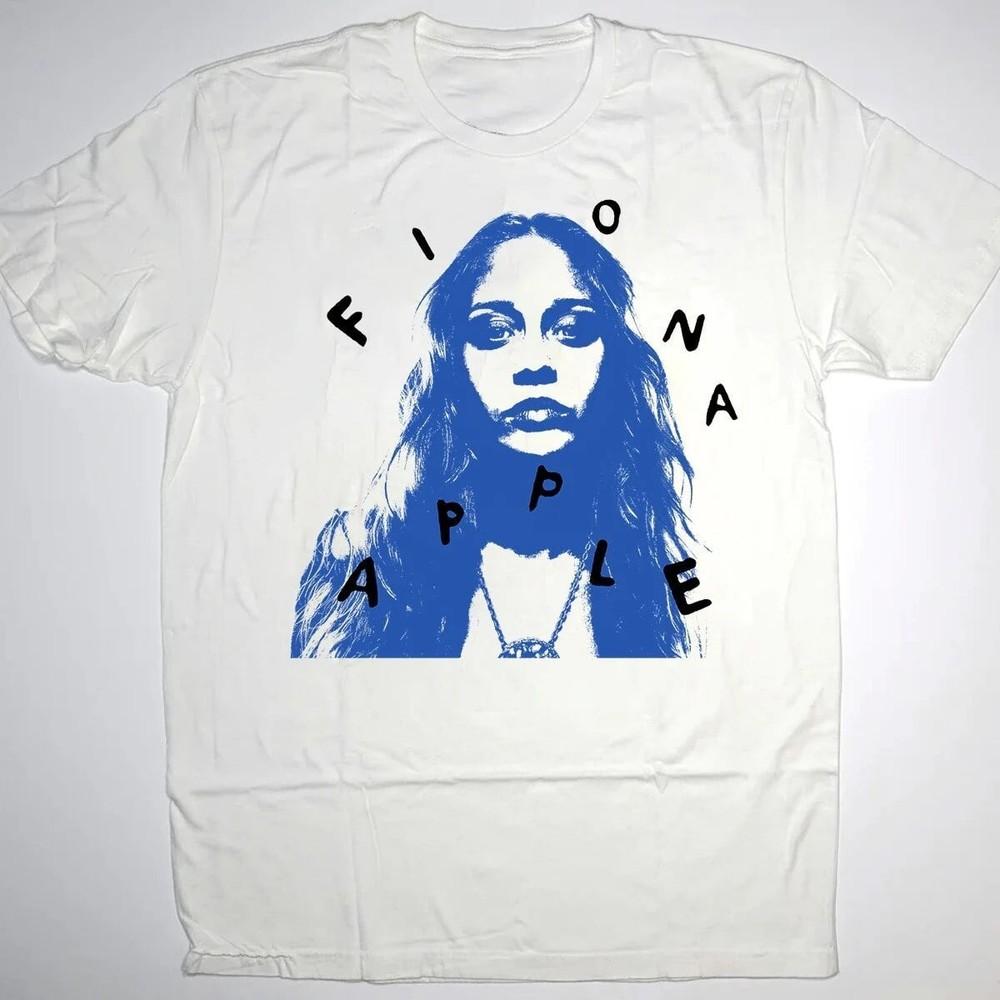 Vtg Fiona Apple Tour Music Cotton White All Size Unisex Shirt BL101 Unisex T-Shirt XL