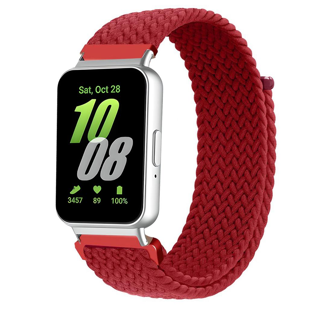 Bands for Galaxy Fit 3 Strap Accessories Sport Nylon Braided Adjustable Replacement Correa Bracelet for Samsung Galaxy Fit3 Band